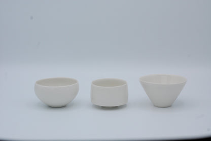 豆腐酒盃 / 丸　Tofu - Sake cup / Circle
